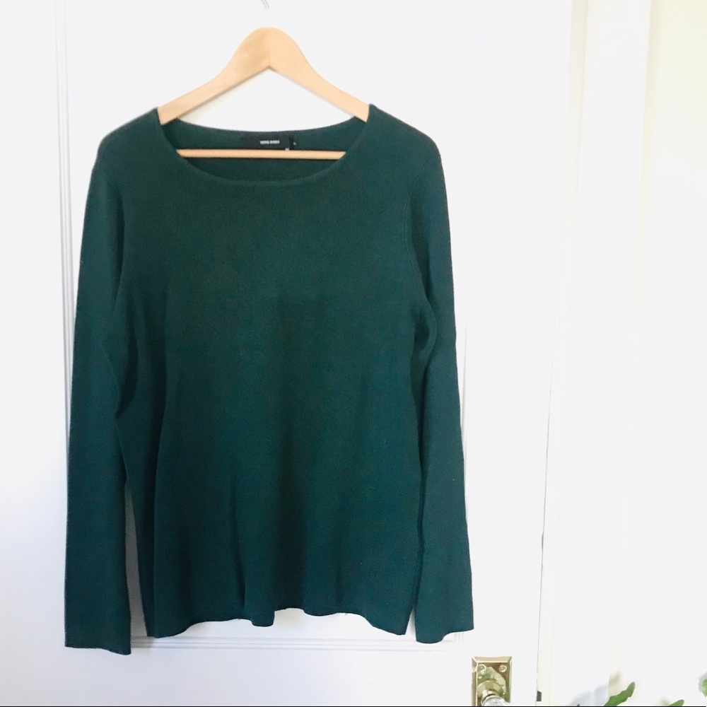 VERO MODA hunter green sweater